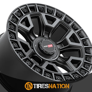 Vortek Vrd-704 Matte Black 20X9.5 5X127/5X139.7 78.1 0