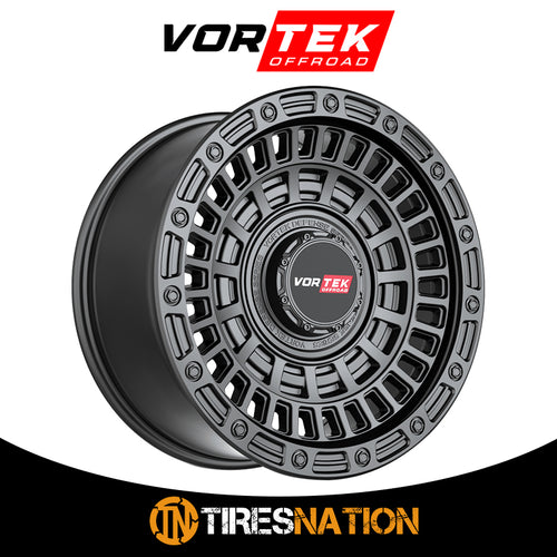 Vortek Vrd-705 Matte Black 17X9 5X127/5X139.7 78.1 0