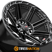 Vortek Vrp-501 Gloss Black Center & Diamond Cut Ring With Dark Tint 20X9 5X127/5X139.7 78.1 12