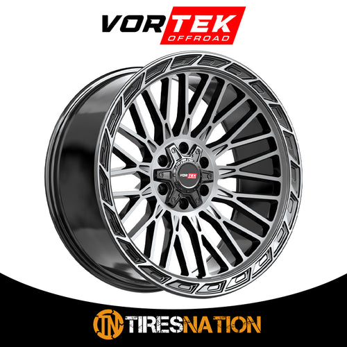 Vortek Vrp-502 Black Diamond Cut With Dark Tint 20X10 5X127/5X139.7 78.1 -18