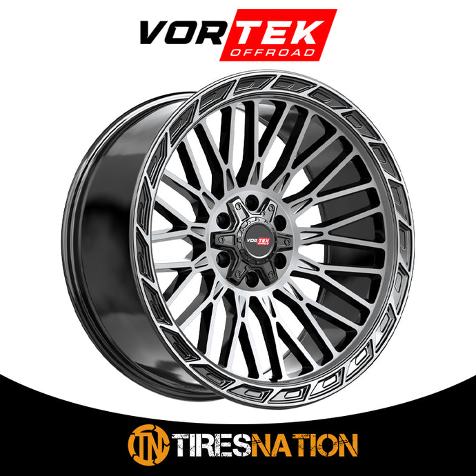 Vortek Vrp-502 Black Diamond Cut With Dark Tint 20X10 5X127/5X139.7 78.1 -18