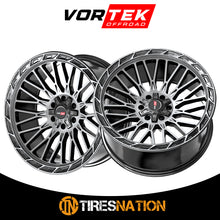 Vortek Vrp-502 Black Diamond Cut With Dark Tint 20X10 5X127/5X139.7 78.1 -18