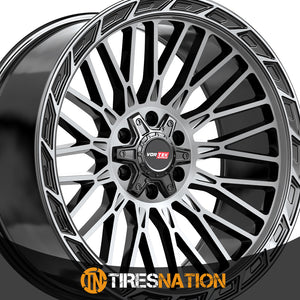 Vortek Vrp-502 Black Diamond Cut With Dark Tint 20X10 5X127/5X139.7 78.1 -18
