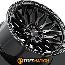 Vortek Vrp-503 Gloss Black Center & Diamond Cut Ring With Dark Tint 20X10 5X127/5X139.7 78.1 -18