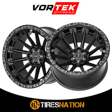 Vortek Vrt-601 Matte Black 24X10 6X135/6X139.7 106.1 0