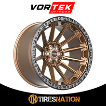 Vortek Vrt-601 Matte Bronze With Black Bead Ring 18X9 6X135/6X139.7 106.1 12