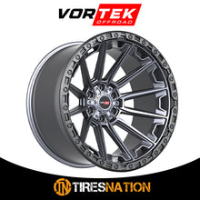 Vortek Vrt-601 Matte Titanium With Black Bead Ring 20X9 6X135/6X139.7 106.1 18
