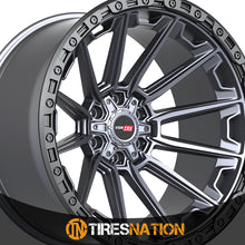 Vortek Vrt-601 Matte Titanium With Black Bead Ring 20X9 6X135/6X139.7 106.1 18