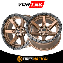 Vortek Vrt-602 Matte Bronze With Black Bead Ring 20X9 6X135/6X139.7 106.1 20