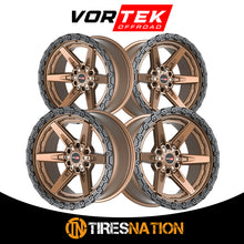 Vortek Vrt-602 Matte Bronze With Black Bead Ring 20X9 6X135/6X139.7 106.1 12