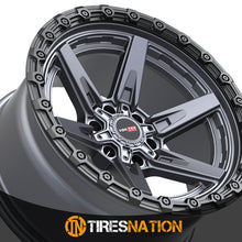 Vortek Vrt-602 Matte Titanium With Black Bead Ring 20X10 6X135/6X139.7 106.1 -24
