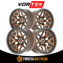 Vortek Vrt-603 Matte Bronze With Black Bead Ring 20X9.5 8X170 125.1 18