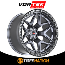 Vortek Vrt-603 Matte Titanium With Black Bead Ring 20X10 6X135/6X139.7 106.1 -12