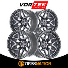 Vortek Vrt-603 Matte Titanium With Black Bead Ring 20X12 6X135/6X139.7 106.1 -44