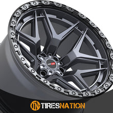 Vortek Vrt-603 Matte Titanium With Black Bead Ring 20X10 6X135/6X139.7 106.1 -12
