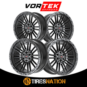 Vortek Vrt-604 Satin Black 18X9 5X127/5X139.7 78.1 -12