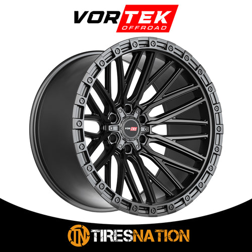 Vortek Vrt-608 Matte Black 20X12 6X135/6X139.7 106.1 -44