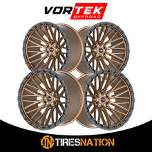 Vortek Vrt-608 Matte Bronze With Black Bead Ring 20X10 6X135/6X139.7 106.1 -12