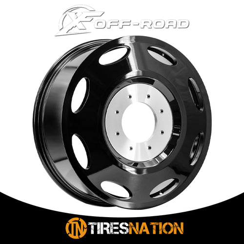 Xf Dually Dually Inner Gloss Black 22X8.25 8X210 154.3 100