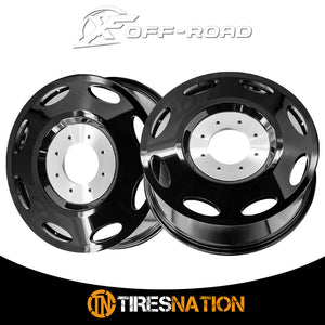 Xf Dually Dually Inner Gloss Black 24X8.25 8X200 142 115