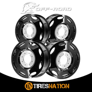 Xf Dually Dually Inner Gloss Black 22X8.25 8X210 154.3 100
