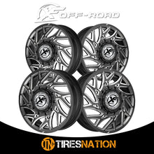 Xf Dually Xf-229 Dually Gloss Black & Milled 24X8.25 8X165.1 121.3 -215