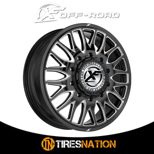 Xf Dually Xf-240 Dually Gloss Black & Milled 26X8.25 8X165.1 121.3 -215