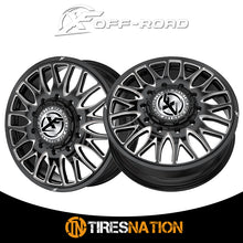 Xf Dually Xf-240 Dually Gloss Black & Milled 24X8.25 8X210 154.3 110