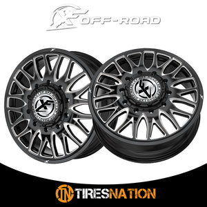 Xf Dually Xf-240 Dually Gloss Black & Milled 24X8.25 8X210 154.3 110
