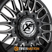 Xf Dually Xf-240 Dually Gloss Black & Milled 26X8.25 8X165.1 121.3 110