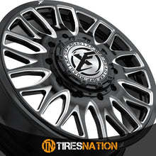 Xf Dually Xf-240 Dually Gloss Black & Milled 26X8.25 8X165.1 121.3 110