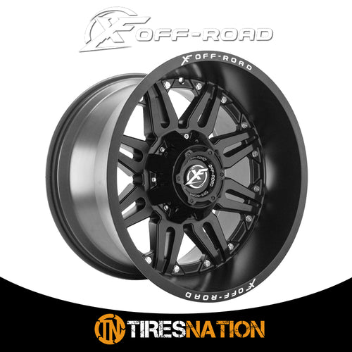 Xf Off-Road Xf-204 Matte Black 18X9 Blank 8X 125.2 12