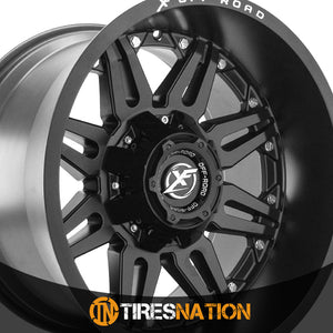 Xf Off-Road Xf-204 Matte Black 18X9 Blank 8X 125.2 12