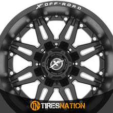 Xf Off-Road Xf-204 Matte Black 18X9 Blank 8X 125.2 12