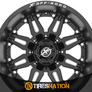 Xf Off-Road Xf-204 Matte Black 18X9 Blank 8X 125.2 12