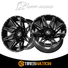 Xf Off-Road Xf-218 Gloss Black & Milled 20X10 5X127/5X139.7 78.1 -12