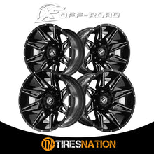 Xf Off-Road Xf-218 Gloss Black & Milled 20X10 5X127/5X139.7 78.1 -12