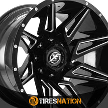 Xf Off-Road Xf-218 Gloss Black & Milled 20X10 5X127/5X139.7 78.1 -12