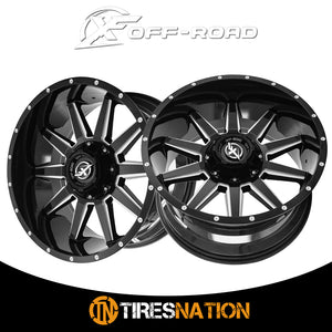 Xf Off-Road Xf-219 Gloss Black & Milled 17X9 5X127/5X139.7 78.1 0