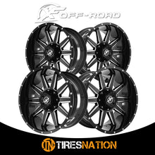 Xf Off-Road Xf-219 Gloss Black & Milled 17X9 5X127/5X139.7 78.1 0