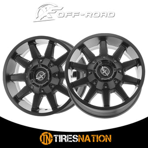 Xf Off-Road Xf-219 Matte Black 17X9 5X127/5X139.7 78.1 0