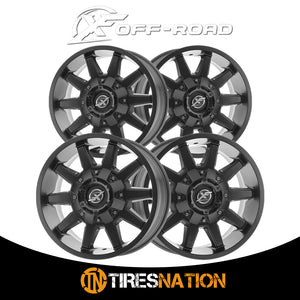 Xf Off-Road Xf-219 Matte Black 17X9 5X127/5X139.7 78.1 0