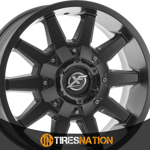 Xf Off-Road Xf-219 Matte Black 17X9 5X127/5X139.7 78.1 0