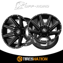 Xf Off-Road Xf-220 Gloss Black & Milled 20X12 8X165.1/8X170 125.2 -44