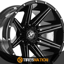 Xf Off-Road Xf-220 Gloss Black & Milled 20X10 6X135/6X139.7 106.4 -24