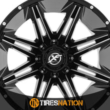 Xf Off-Road Xf-220 Gloss Black & Milled 20X10 6X135/6X139.7 106.4 -24