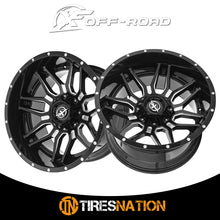 Xf Off-Road Xf-222 Gloss Black & Milled 22X12 6X135/6X139.7 106.4 -44