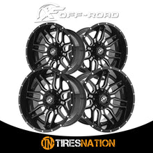 Xf Off-Road Xf-222 Gloss Black & Milled 22X12 6X135/6X139.7 106.4 -44