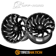 Xf Off-Road Xf-224 Gloss Black & Milled 24X14 6X135/6X139.7 106.4 -76