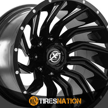 Xf Off-Road Xf-224 Gloss Black & Milled 24X14 5X127/5X139.7 78.1 -76